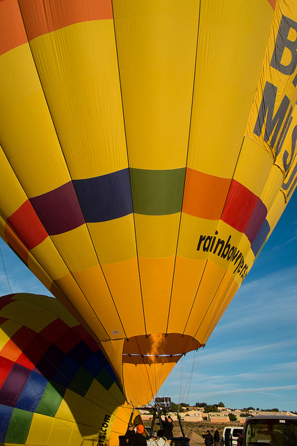 Hot air balloons