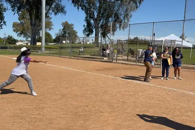 President King throwing a pitch