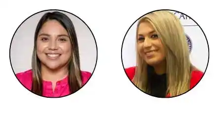 Carolina Gonzalez and Reem Putrus