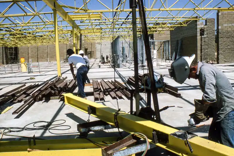 ECC theater under construction