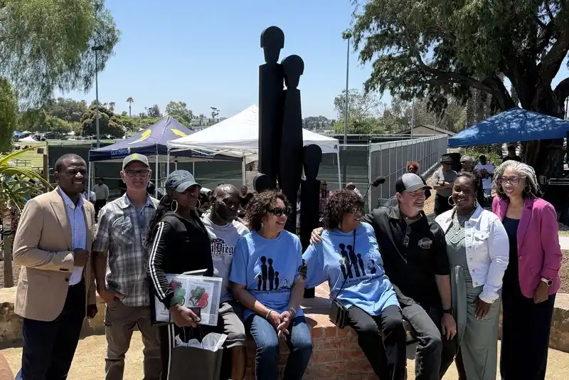 a group of people