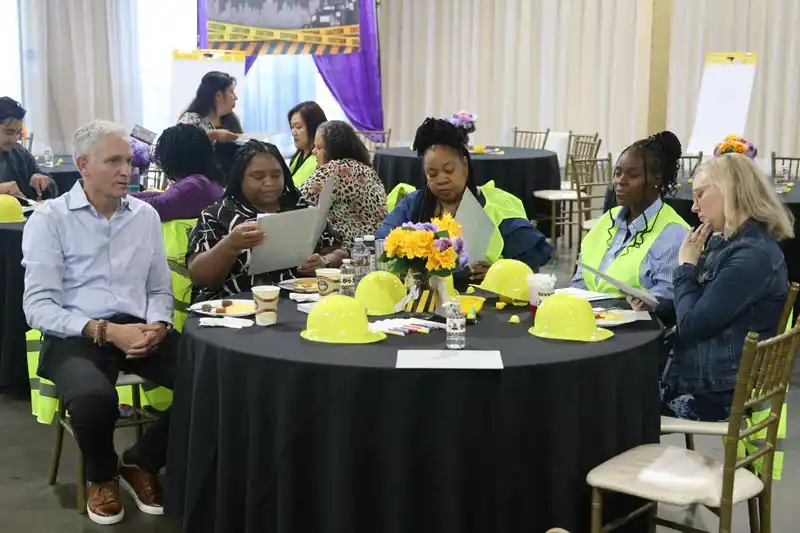 group of retreat participants