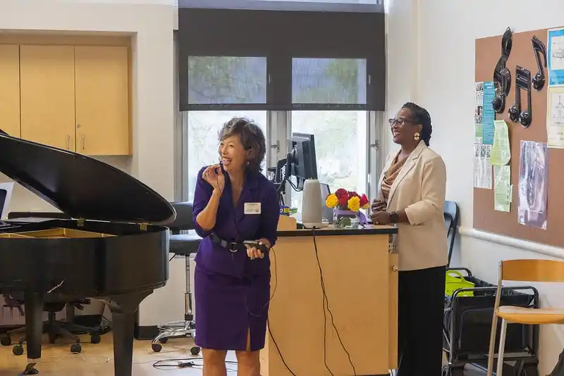 Helena Wei and Veleka Iwuaba