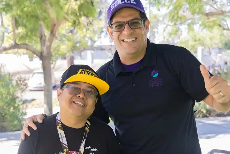 group of Halloween event participants