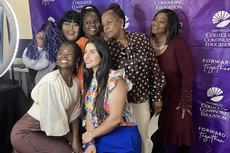 group of media fest participants