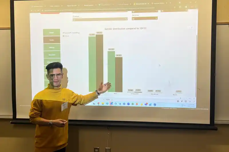 group of media fest participants