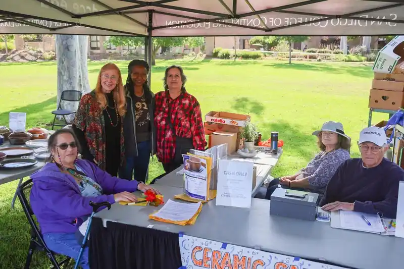 34th Annual Ceramics Fall Fundraiser participants