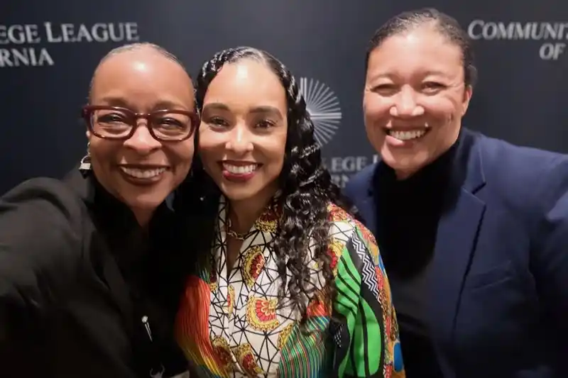 Tina King with participant