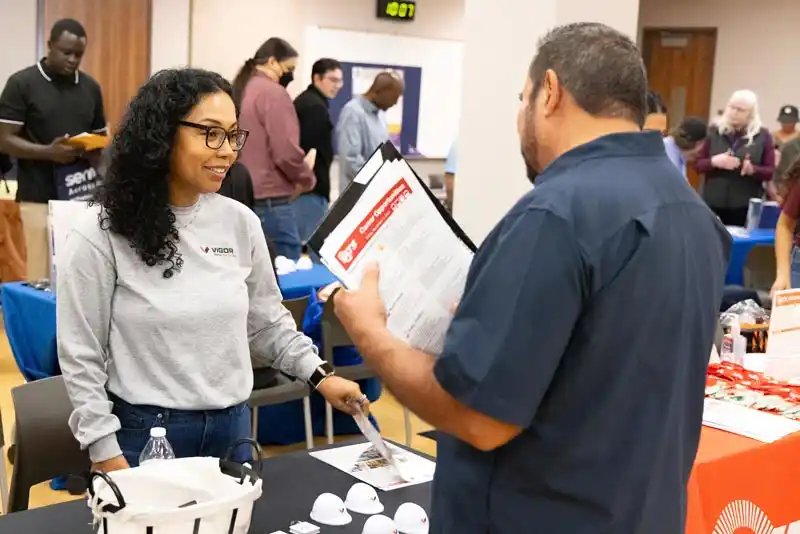 Opportunity Connect Career & Resource Fair participants