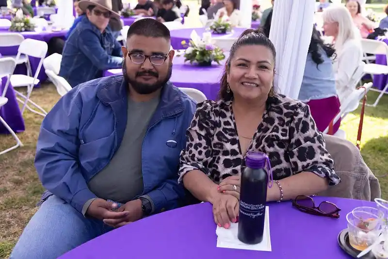 staff and family celebrating family day