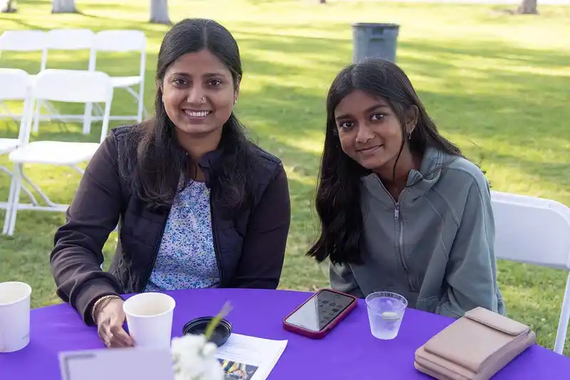 staff and family celebrating family day