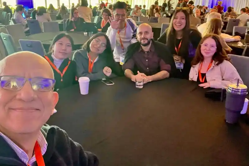 group of people at a table