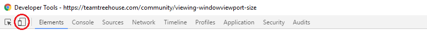Chrome Dev Tools Device View Button Chrome Dev Tools Device View Button
