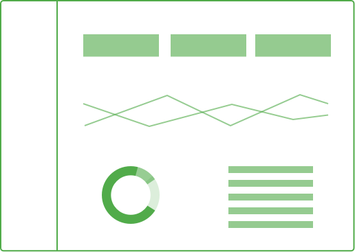 minimal dashboard