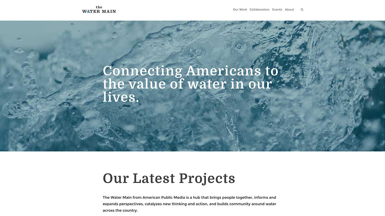 The Water Main Homepage