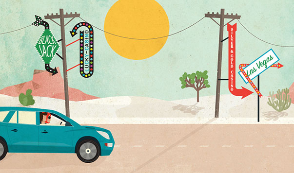 Vegas or Bust  – Nikki Robinson's Story. Click through to read the rest of this odd story! | onstarconnections.com | #story #subscriber #onstar