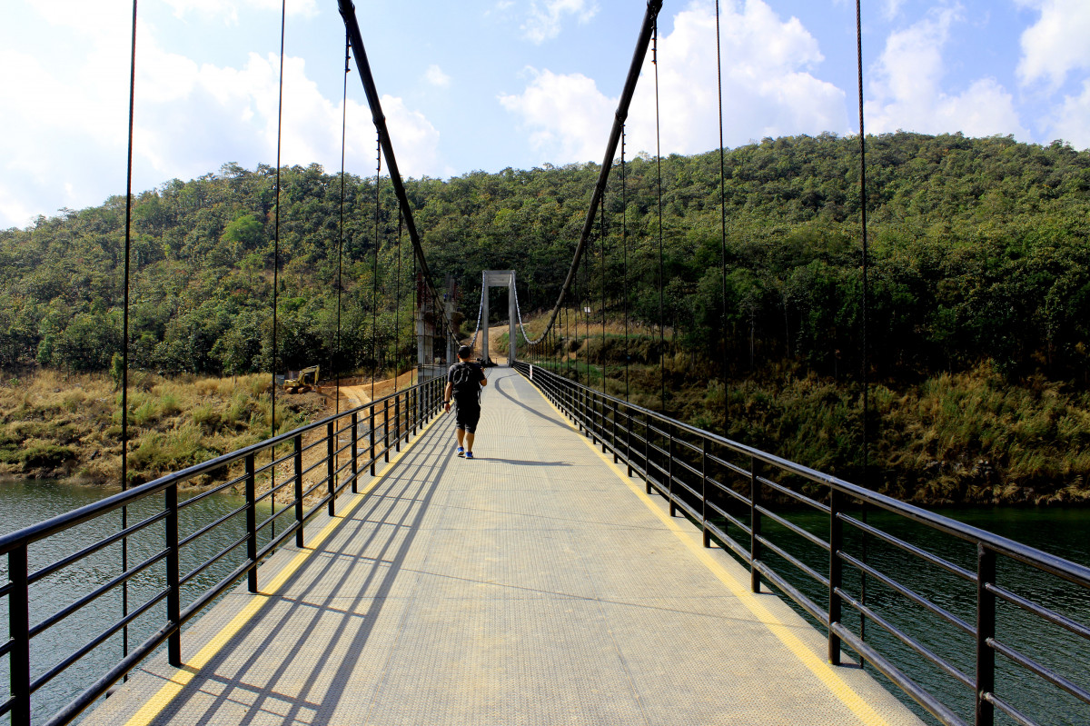 Kawashiro Park Suspension Bridge