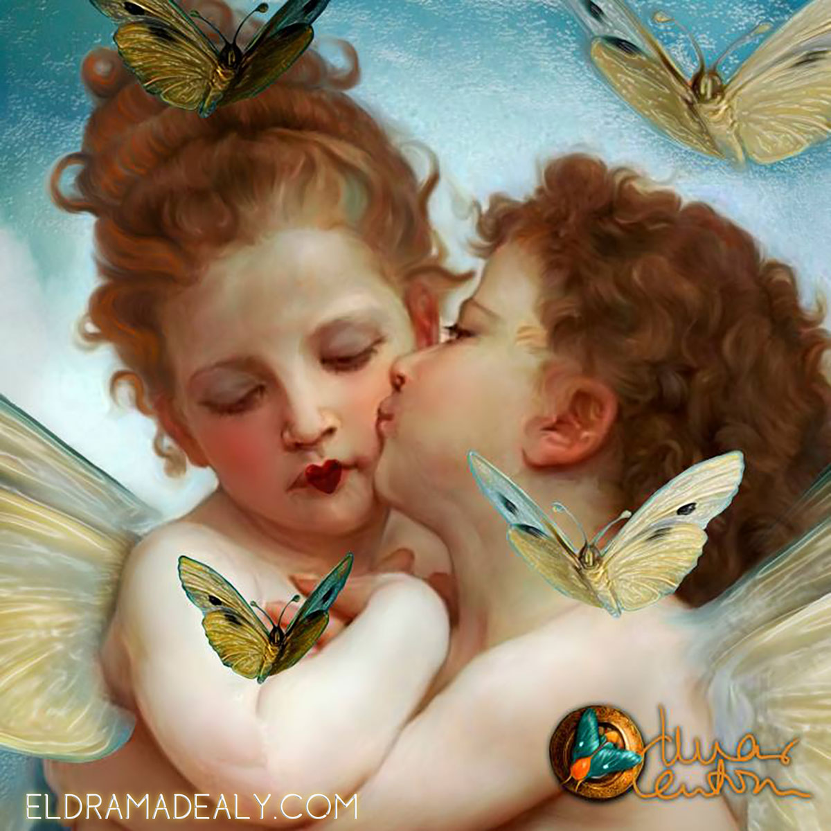 Butterfly and Angel