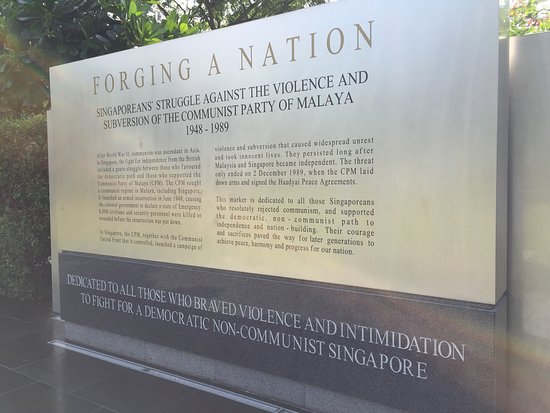 Struggle Against Communist Party of Malaya Marker