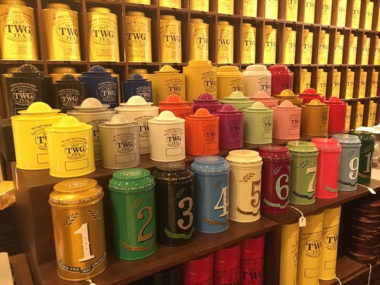 TWG Tea Boutique at Changi T3