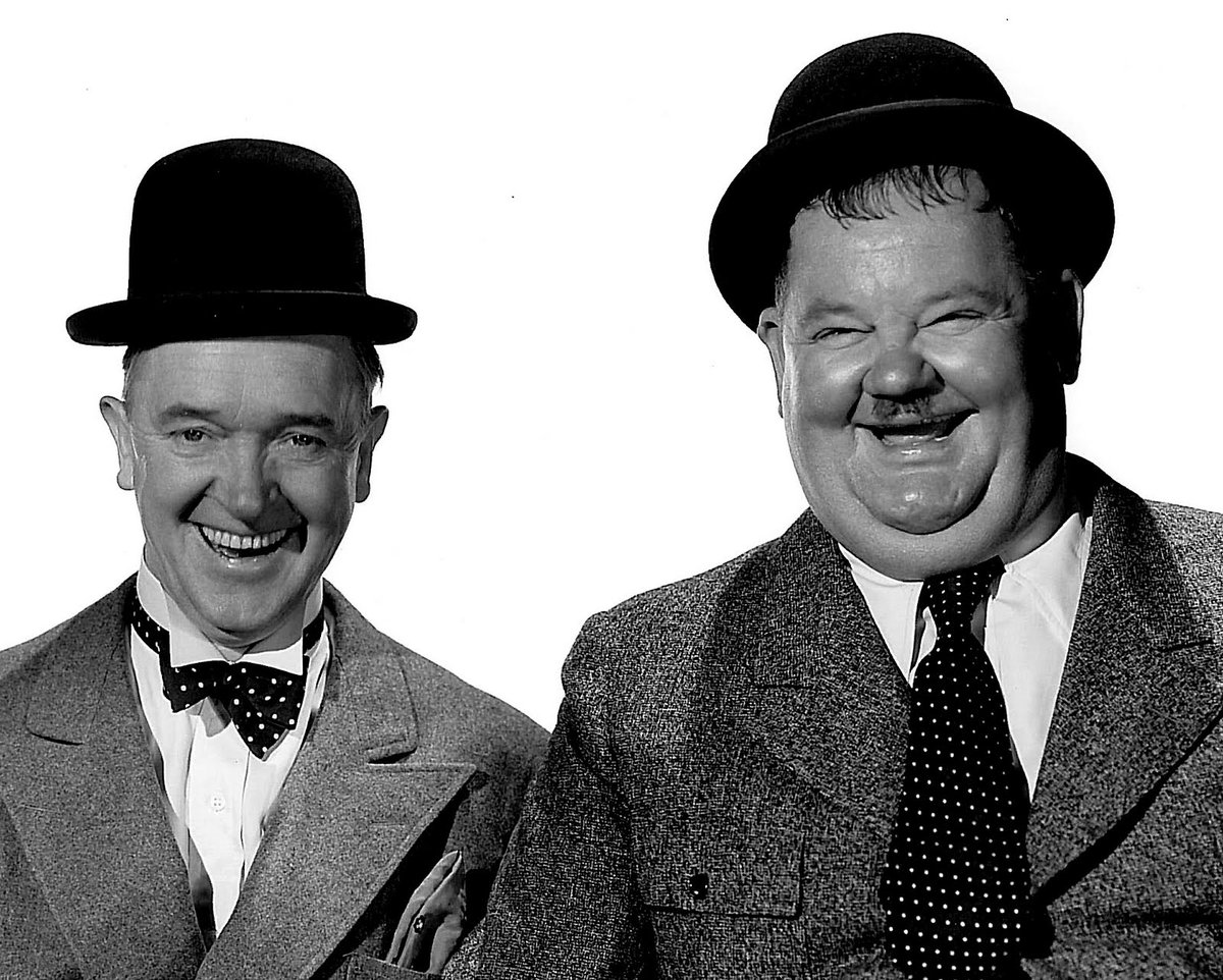 Fresque Laurel et Hardy