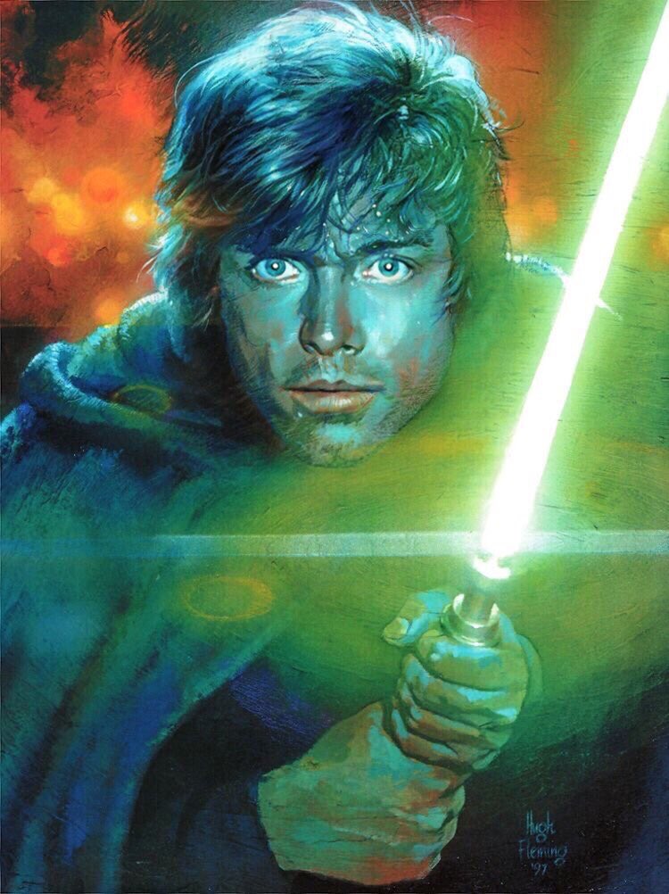Fresque Luke Skywalker
