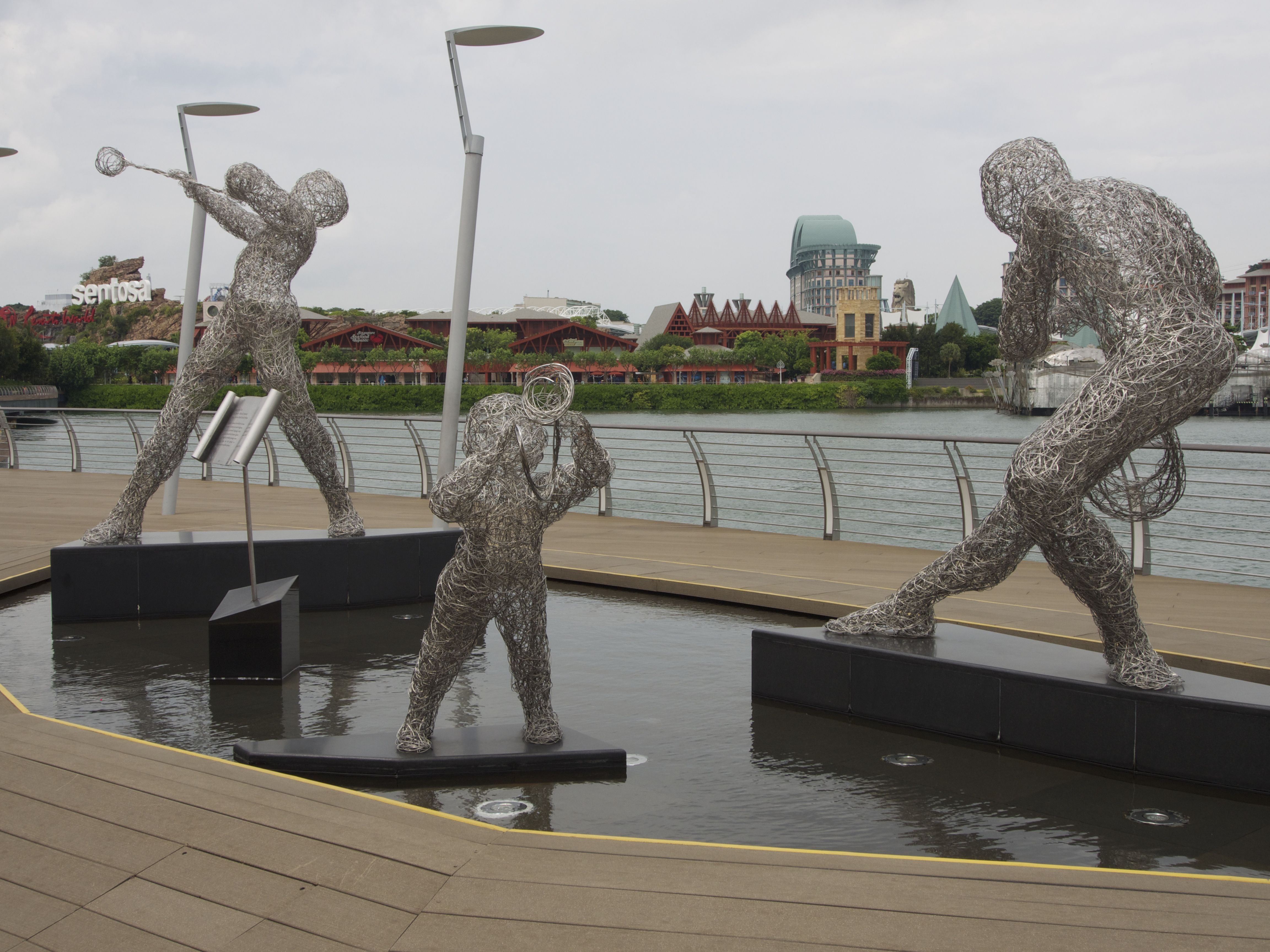 Victor Tan Wire Sculpture
