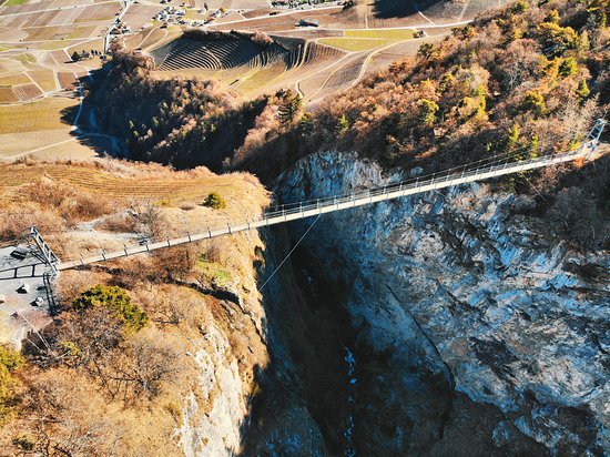 Passerelle à Farinet