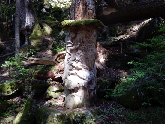 Sentiero della Meditazione alla Cappella e Sentiero delle Fiabe