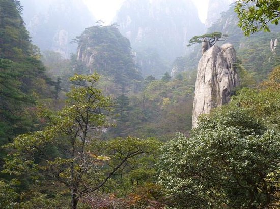 Huangshan China Gechuanjian Mountain