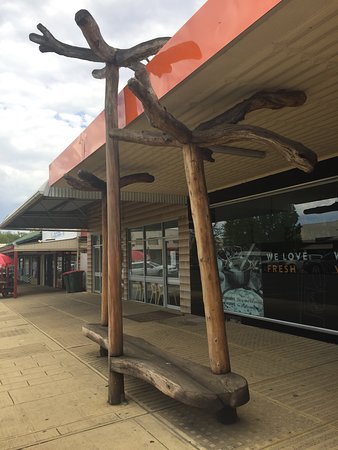 Walcha's Open Air Gallery of sculptures and artworks