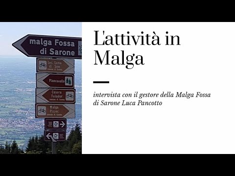 Malga Fossa di Sarone