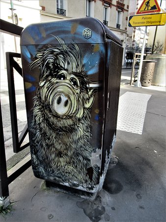 Fresque America - Alf