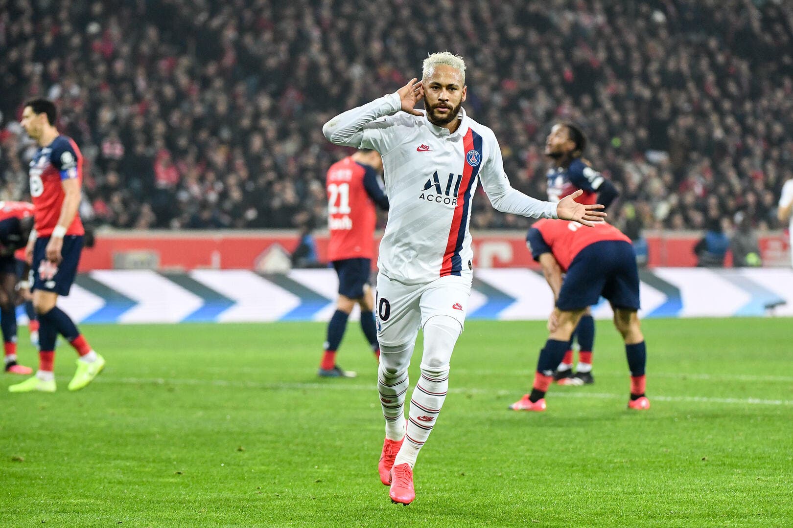 Fresque "En hommage aux joueurs du PSG"