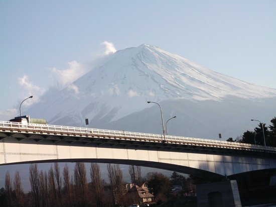 Lake Kawaguchi Ohashi Bridge