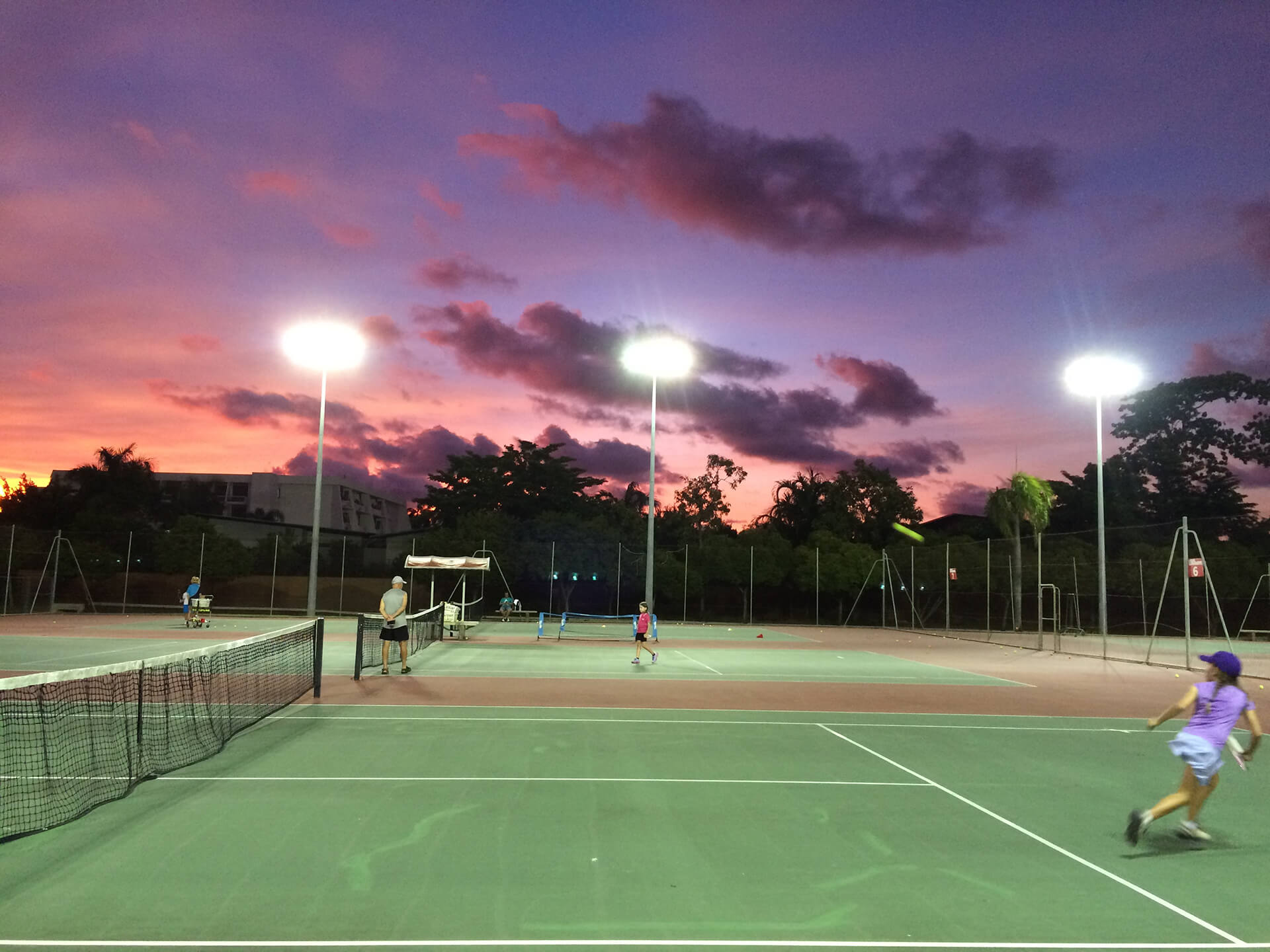 Blue Sky Tennis Garden