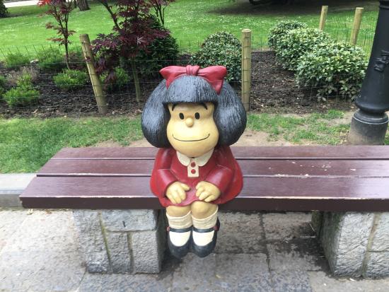 Estatua de Mafalda Homenaje a Quino