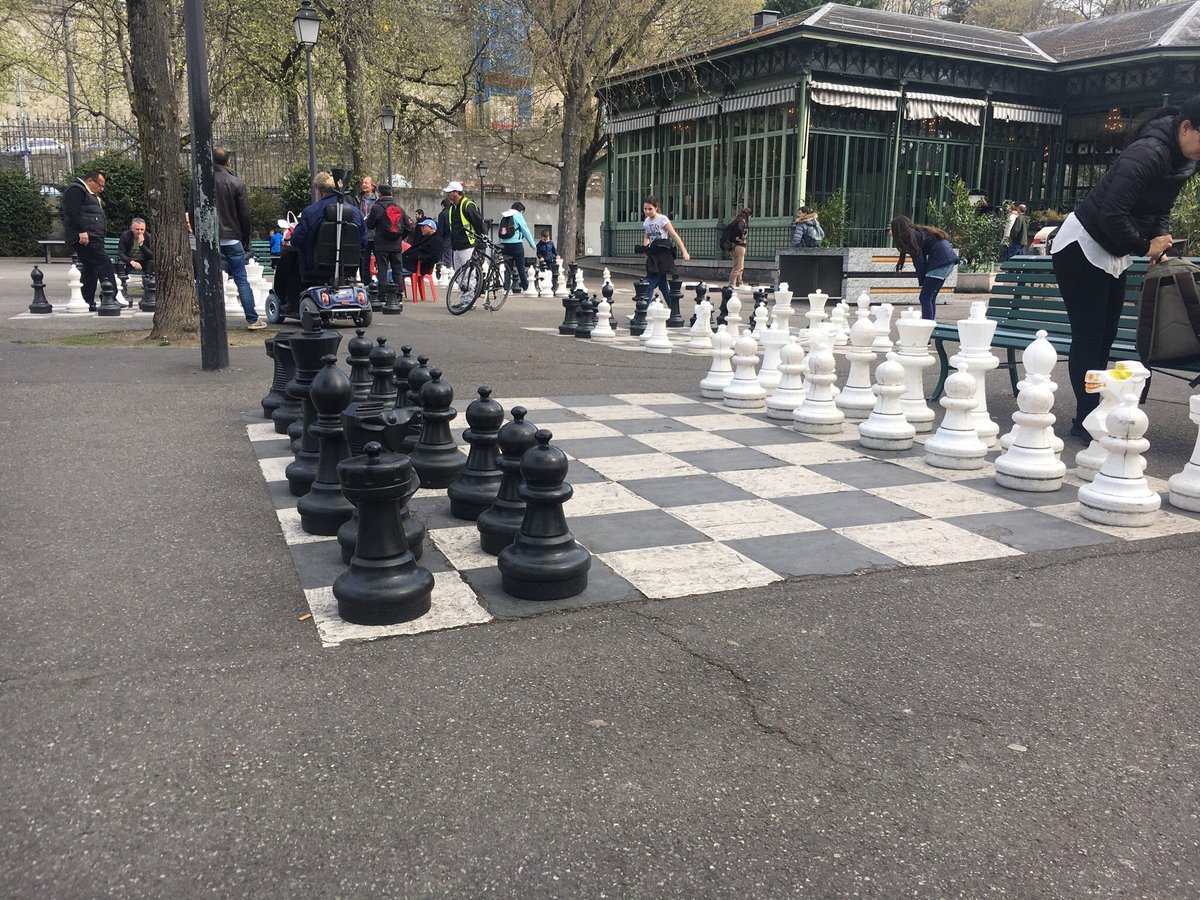 Giant Chess Boards