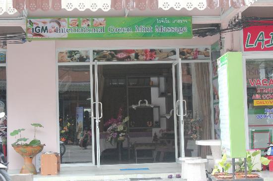 International Green Mint Massage