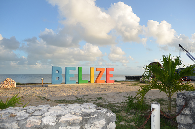 The Belize Sign Monument