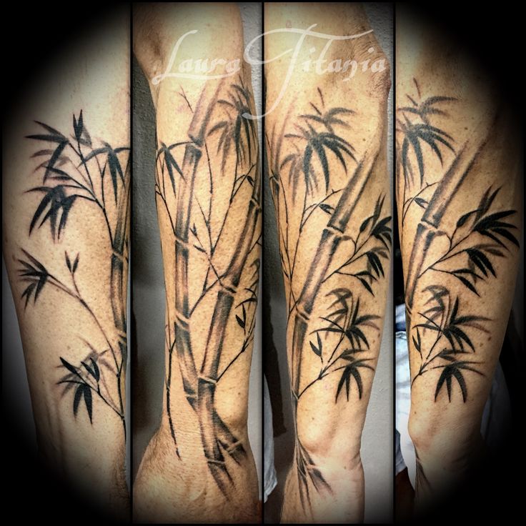 Bamboo tattoo, by Dewa