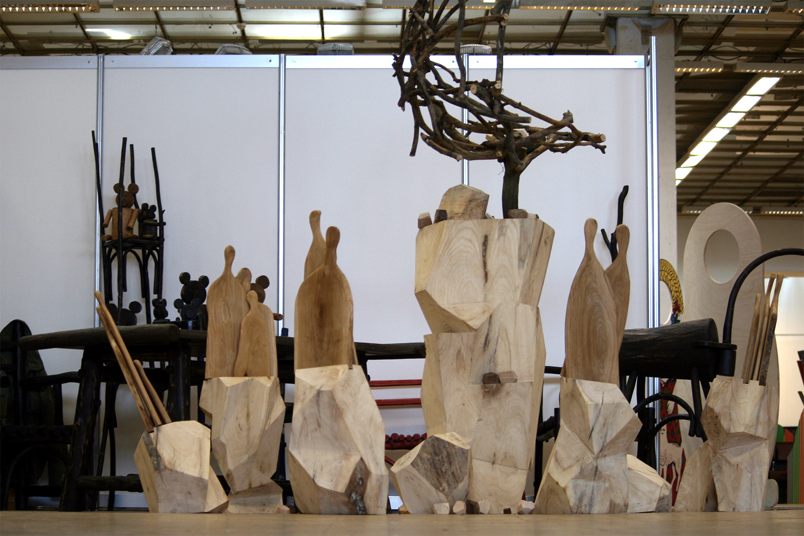 Wood Museum Woodwork Exhibition Sales Area