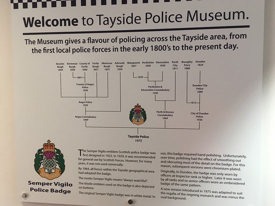 Tayside Police Museum Kirriemuir