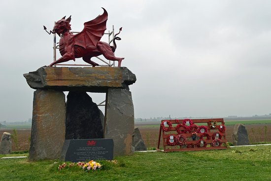 Welsh Memorial in Flanders Campaign