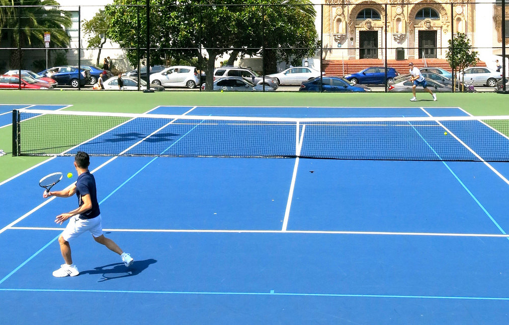 Urayasu Comprehensive Park Tennis Court