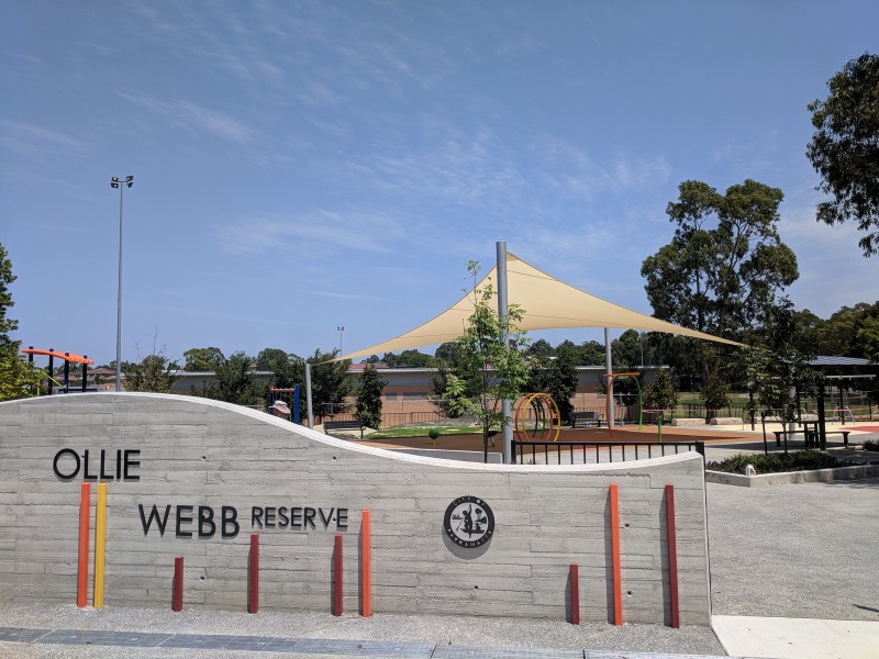 Ollie Webb Reserve