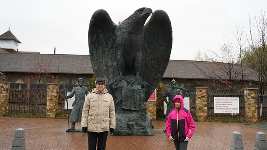 Tour Guide Sculpture