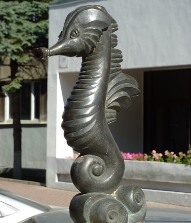 Fountain Sea Horse
