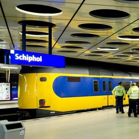 The Schiphol NS Dutch Railways