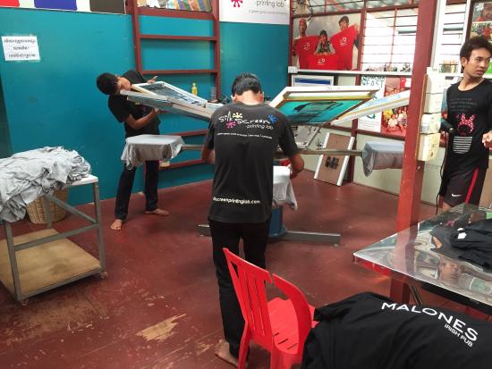 Silk Screen Printing Lab